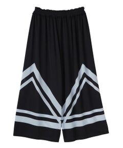 LANVIN COLLECTION / ランバン コレクション その他パンツ | ジオメトリック・ワイドパンツ
