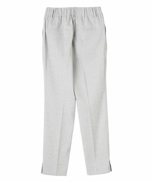 LANVIN COLLECTION / ランバン コレクション その他パンツ | リネン混無地パンツ | 詳細14