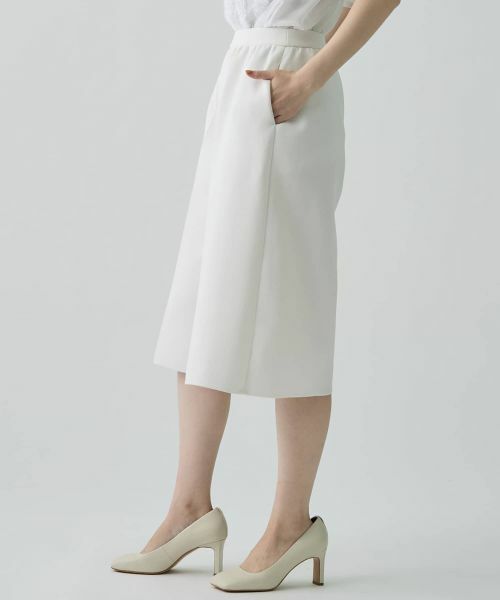 LANVIN COLLECTION / ランバン コレクション その他パンツ | 撥水ストレッチニットパンツ | 詳細2