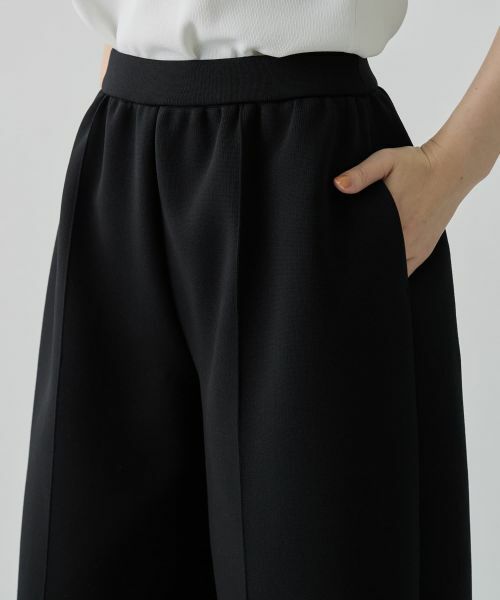 LANVIN COLLECTION / ランバン コレクション その他パンツ | 撥水ストレッチニットパンツ | 詳細9