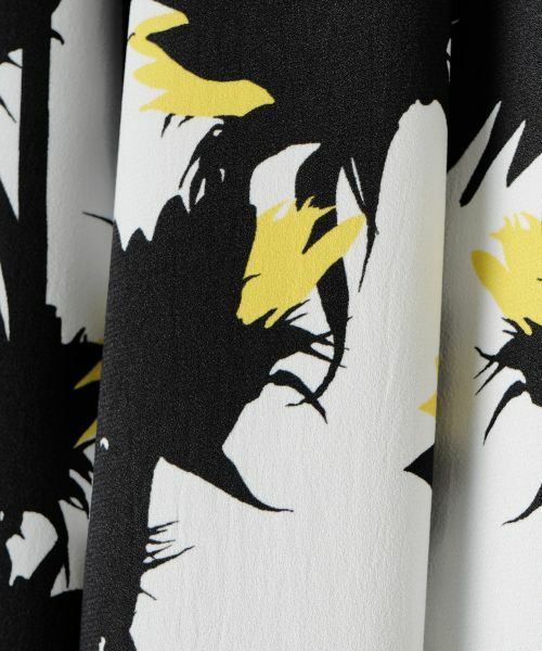 LANVIN COLLECTION / ランバン コレクション その他パンツ | シャドウフラワープリントパンツ | 詳細14