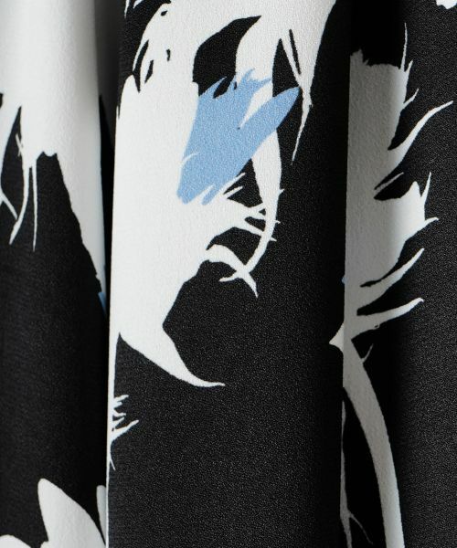 LANVIN COLLECTION / ランバン コレクション その他パンツ | シャドウフラワープリントパンツ | 詳細17