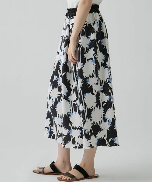 LANVIN COLLECTION / ランバン コレクション その他パンツ | シャドウフラワープリントパンツ | 詳細2