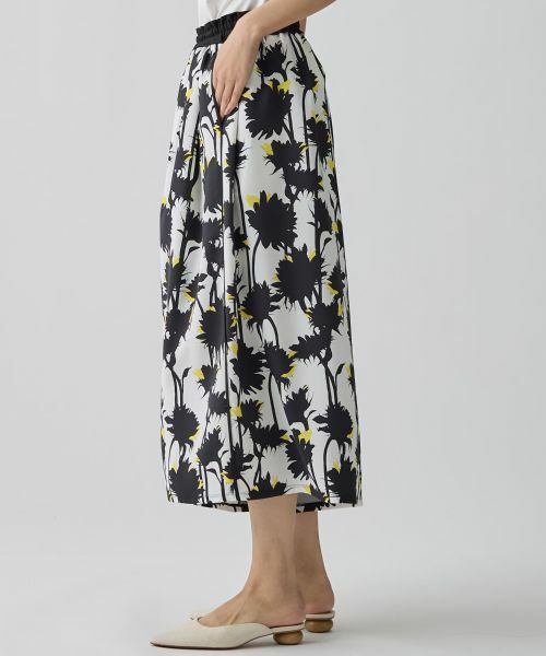 LANVIN COLLECTION / ランバン コレクション その他パンツ | シャドウフラワープリントパンツ | 詳細9