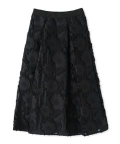 LANVIN COLLECTION / ランバン コレクション ロング・マキシ丈スカート | サンフラワーカットジャカードスカート