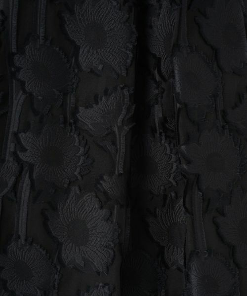 LANVIN COLLECTION / ランバン コレクション ロング・マキシ丈スカート | サンフラワーカットジャカードスカート | 詳細14