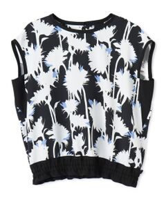 LANVIN COLLECTION / ランバン コレクション シャツ・ブラウス | シャドウフラワープリントブラウス