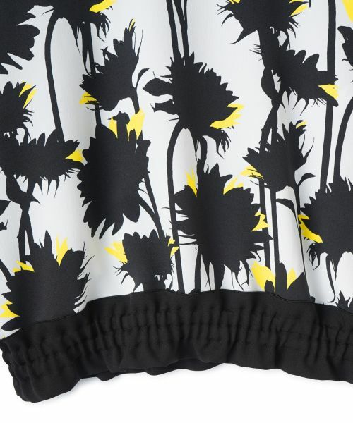 LANVIN COLLECTION / ランバン コレクション シャツ・ブラウス | シャドウフラワープリントブラウス | 詳細11