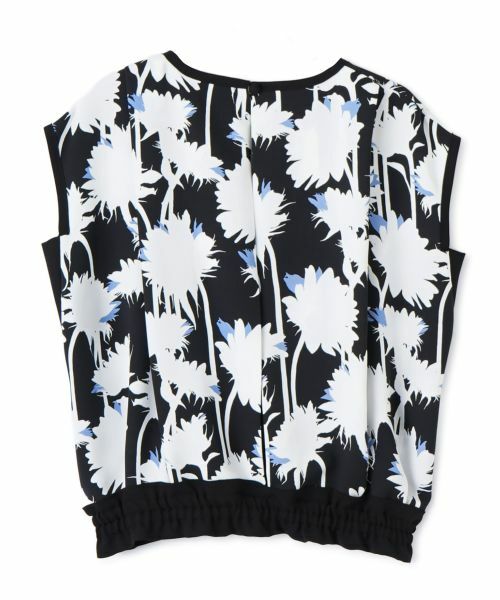 LANVIN COLLECTION / ランバン コレクション シャツ・ブラウス | シャドウフラワープリントブラウス | 詳細12