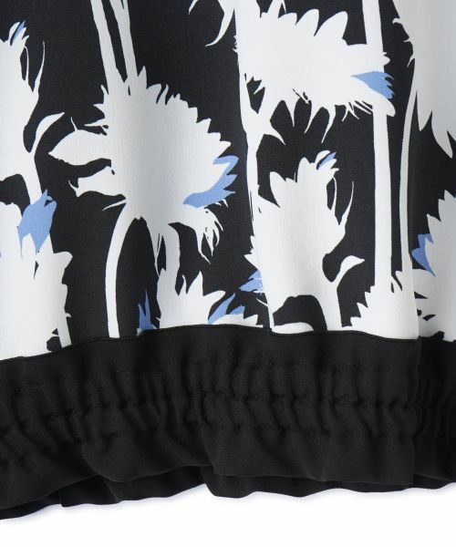 LANVIN COLLECTION / ランバン コレクション シャツ・ブラウス | シャドウフラワープリントブラウス | 詳細14