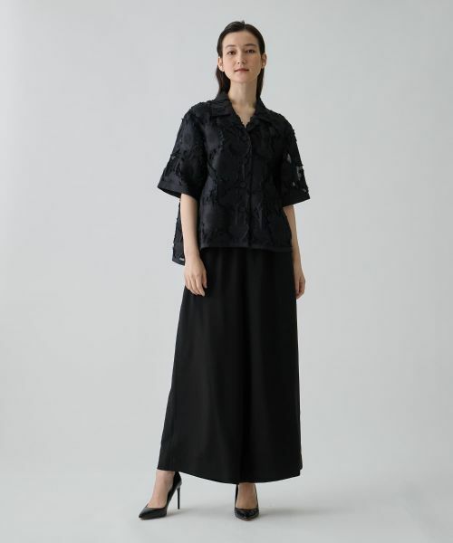 LANVIN COLLECTION / ランバン コレクション シャツ・ブラウス | サンフラワーカットジャカードブラウス | 詳細14