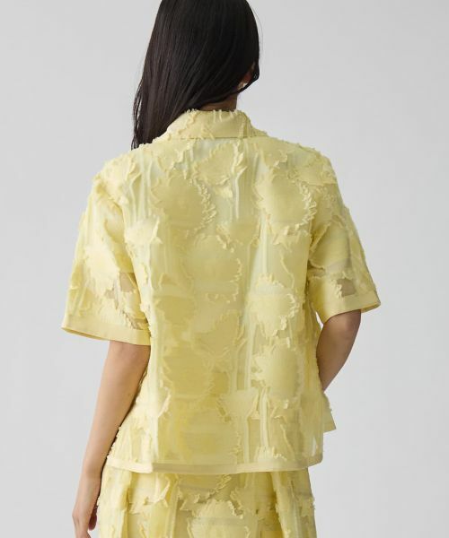 LANVIN COLLECTION / ランバン コレクション シャツ・ブラウス | サンフラワーカットジャカードブラウス | 詳細3