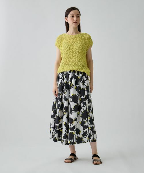 LANVIN COLLECTION / ランバン コレクション シャツ・ブラウス | 格子ステッチ・シフォントップス | 詳細10