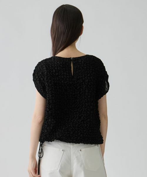 LANVIN COLLECTION / ランバン コレクション シャツ・ブラウス | 格子ステッチ・シフォントップス | 詳細14