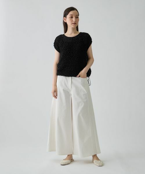 LANVIN COLLECTION / ランバン コレクション シャツ・ブラウス | 格子ステッチ・シフォントップス | 詳細16