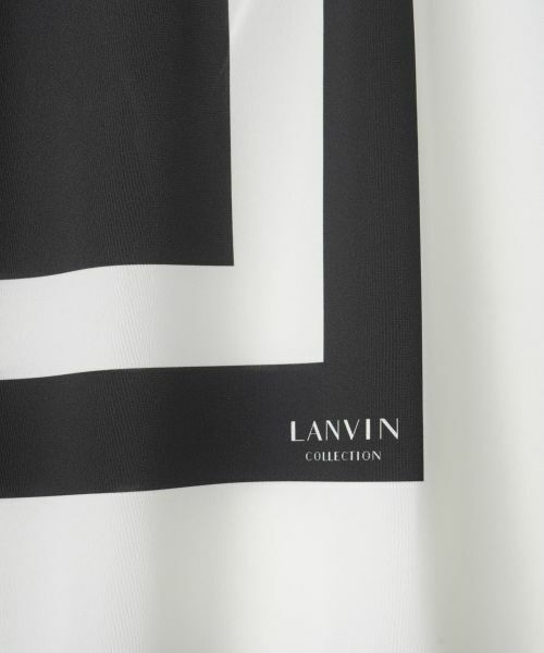 LANVIN COLLECTION / ランバン コレクション カットソー | ジオメトリック・ブラウスカットソー | 詳細6