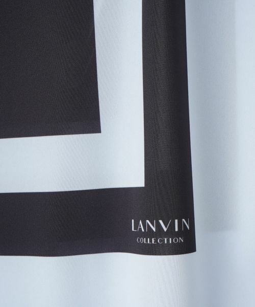 LANVIN COLLECTION / ランバン コレクション カットソー | ジオメトリック・ブラウスカットソー | 詳細9