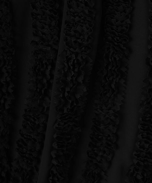 LANVIN COLLECTION / ランバン コレクション カットソー | シアーコンビネーション・ニットソー | 詳細14