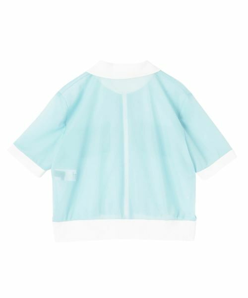 LANVIN COLLECTION / ランバン コレクション カットソー | ショート丈エアリーブラウス | 詳細12