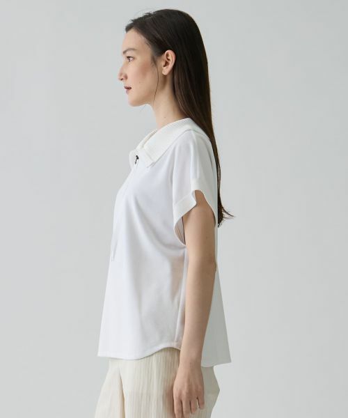 LANVIN COLLECTION / ランバン コレクション カットソー | マイクロZパイルカットソー | 詳細7