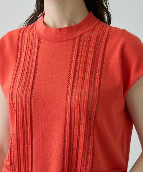 LANVIN COLLECTION / ランバン コレクション ニット・セーター | 立体テープワーク・ニットプルオーバー | 詳細14