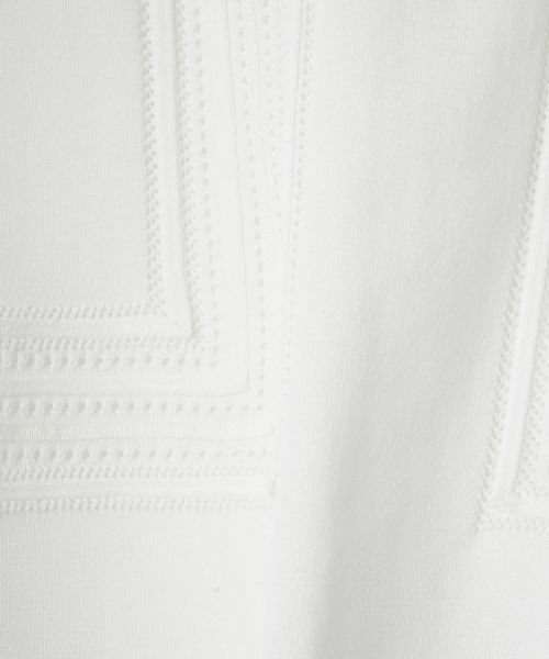 LANVIN COLLECTION / ランバン コレクション ニット・セーター | 立体テープワーク・ニットプルオーバー | 詳細26