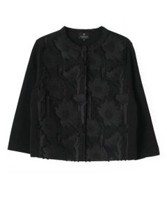 LANVIN COLLECTION / ランバン コレクション ニット・セーター | ひまわりジャカード・ニットカーディガン