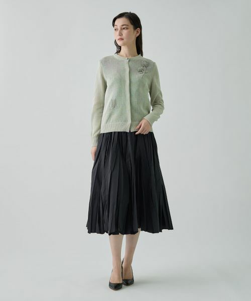 LANVIN COLLECTION / ランバン コレクション ニット・セーター | ハンドクラフト・コットンカーディガン | 詳細12