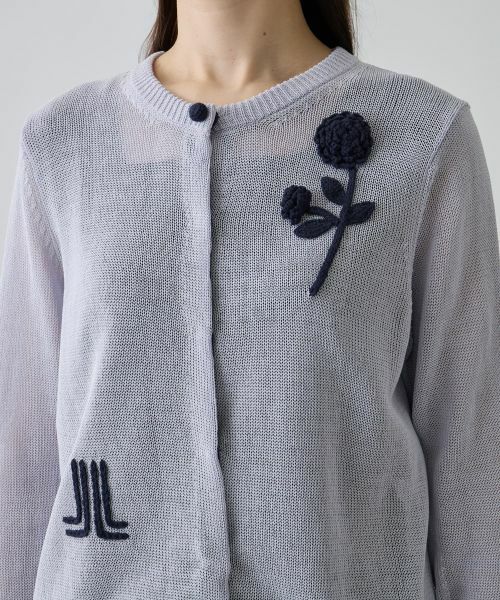 LANVIN COLLECTION / ランバン コレクション ニット・セーター | ハンドクラフト・コットンカーディガン | 詳細4