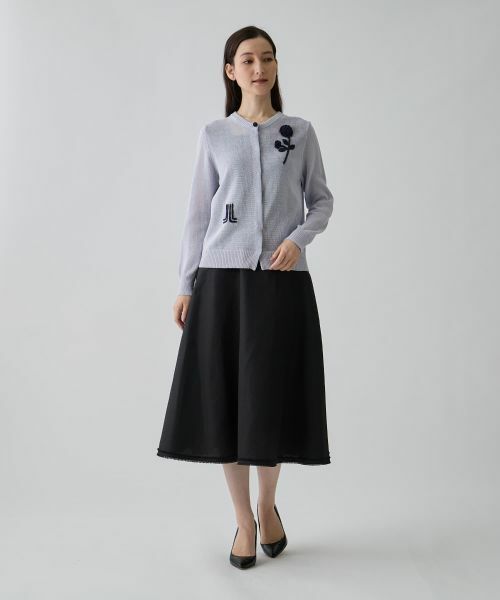 LANVIN COLLECTION / ランバン コレクション ニット・セーター | ハンドクラフト・コットンカーディガン | 詳細6