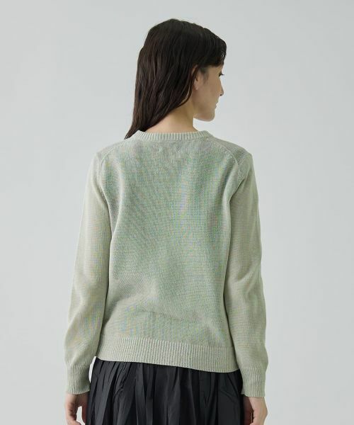 LANVIN COLLECTION / ランバン コレクション ニット・セーター | ハンドクラフト・コットンカーディガン | 詳細9