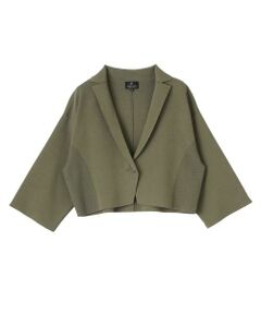 ミラノリブニットジャケット