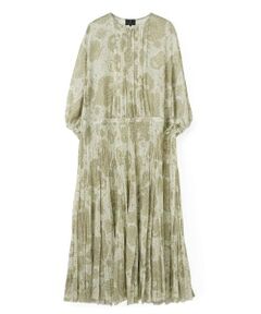 LANVIN COLLECTION / ランバン コレクション ドレス | ピンタック シフォンワンピース