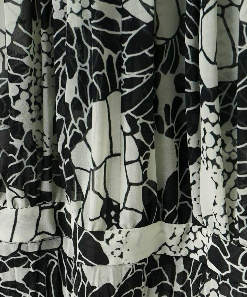 LANVIN COLLECTION / ランバン コレクション ドレス | ピンタック シフォンワンピース | 詳細11