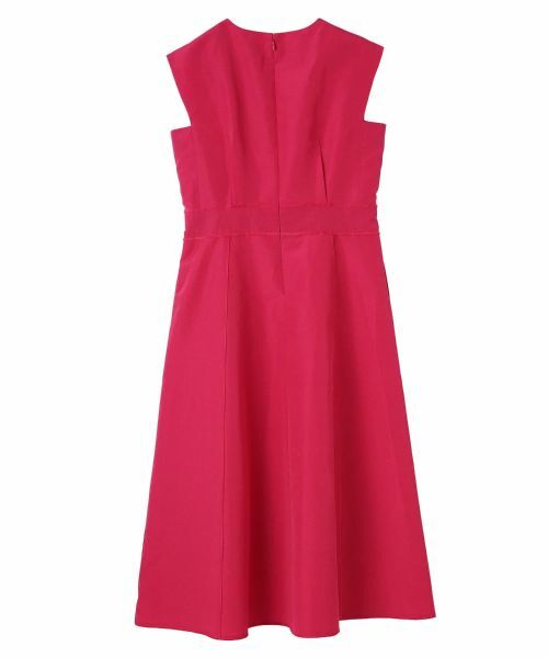 LANVIN COLLECTION / ランバン コレクション ドレス | ワイドショルダーフレアワンピース | 詳細10