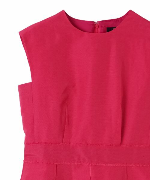 LANVIN COLLECTION / ランバン コレクション ドレス | ワイドショルダーフレアワンピース | 詳細11