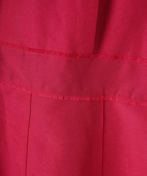 LANVIN COLLECTION / ランバン コレクション ドレス | ワイドショルダーフレアワンピース | 詳細14