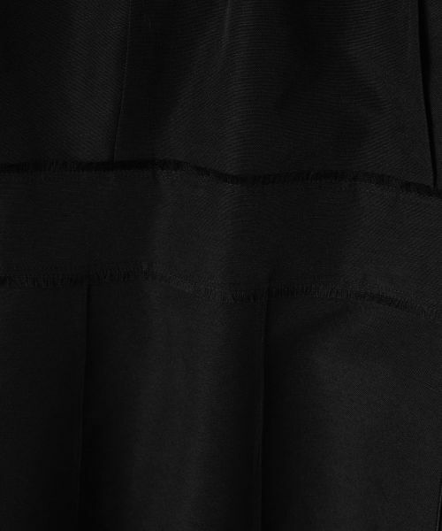 LANVIN COLLECTION / ランバン コレクション ドレス | ワイドショルダーフレアワンピース | 詳細9