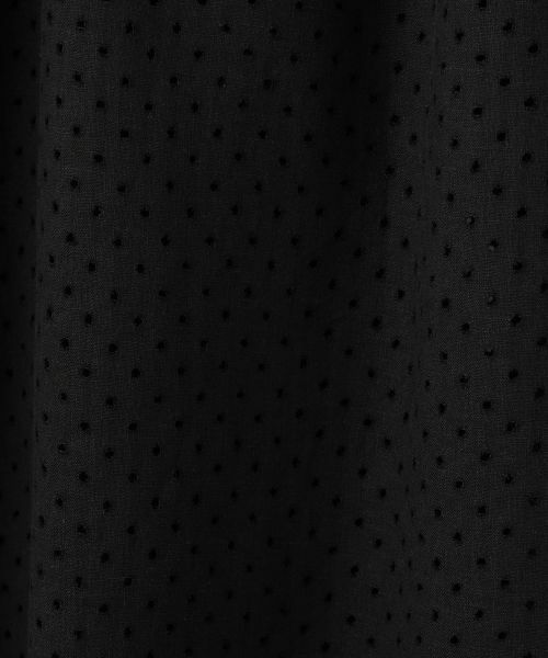 LANVIN COLLECTION / ランバン コレクション ドレス | パンチングリネン ボウタイドレス | 詳細16