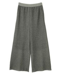 LANVIN COLLECTION / ランバン コレクション その他パンツ | ラミーブレンド 立体ニットパンツ