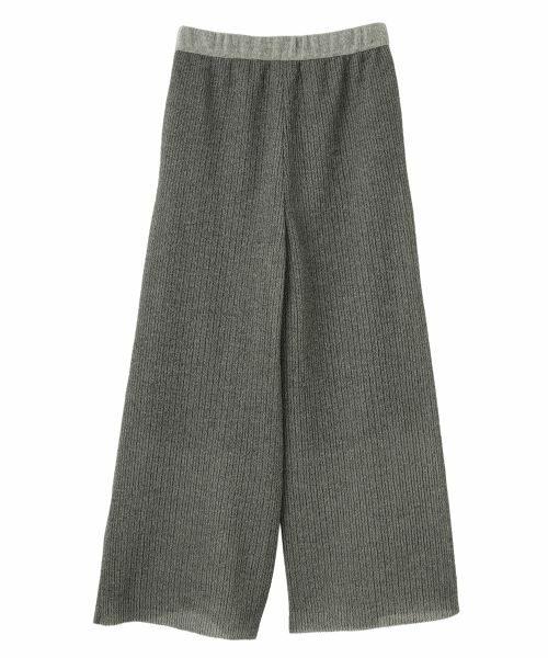 LANVIN COLLECTION / ランバン コレクション その他パンツ | ラミーブレンド 立体ニットパンツ | 詳細14