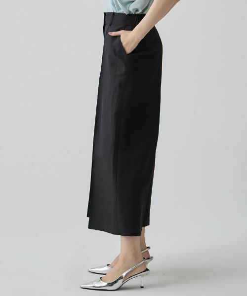 LANVIN COLLECTION / ランバン コレクション その他パンツ | ピンタック スマートパンツ | 詳細8