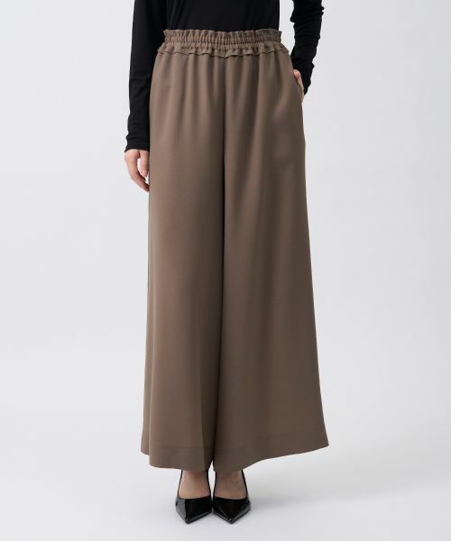 LANVIN COLLECTION / ランバン コレクション その他パンツ | RELAXION メローワイドパンツ | 詳細5