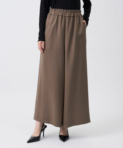 LANVIN COLLECTION / ランバン コレクション その他パンツ | RELAXION メローワイドパンツ | 詳細6