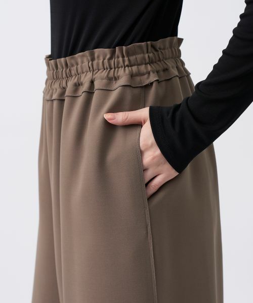 LANVIN COLLECTION / ランバン コレクション その他パンツ | RELAXION メローワイドパンツ | 詳細8