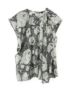 LANVIN COLLECTION / ランバン コレクション シャツ・ブラウス | シフォンドレープブラウス