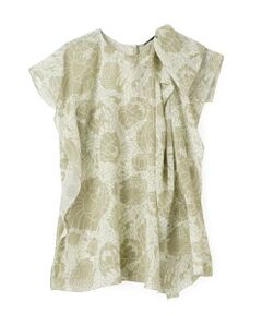 シフォンドレープブラウス