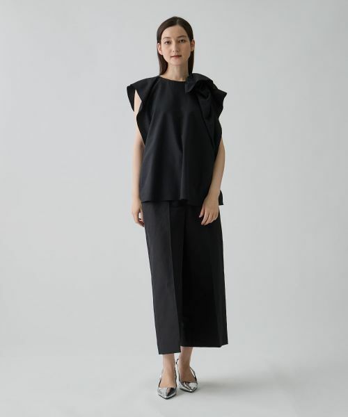 LANVIN COLLECTION / ランバン コレクション シャツ・ブラウス | アシンメトリー ドレープブラウス | 詳細16