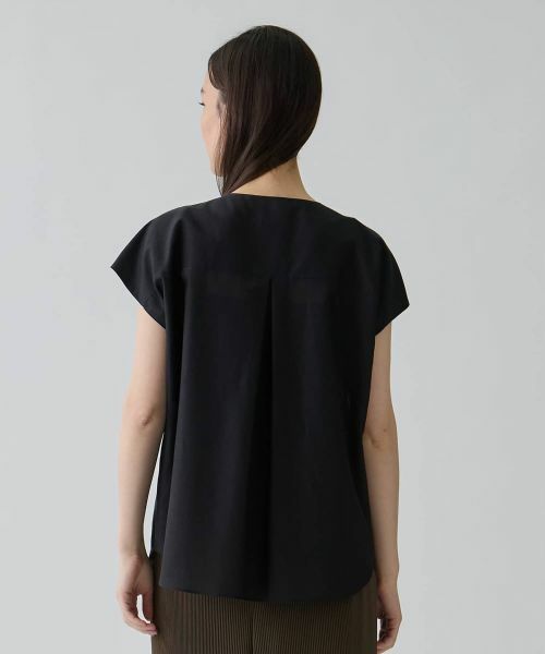 LANVIN COLLECTION / ランバン コレクション シャツ・ブラウス | コットンシルク ローズ刺繍ブラウス | 詳細8