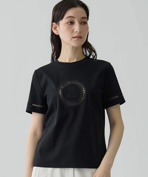LANVIN COLLECTION / ランバン コレクション カットソー | カットワーク刺繍 エレガントTシャツ | 詳細12